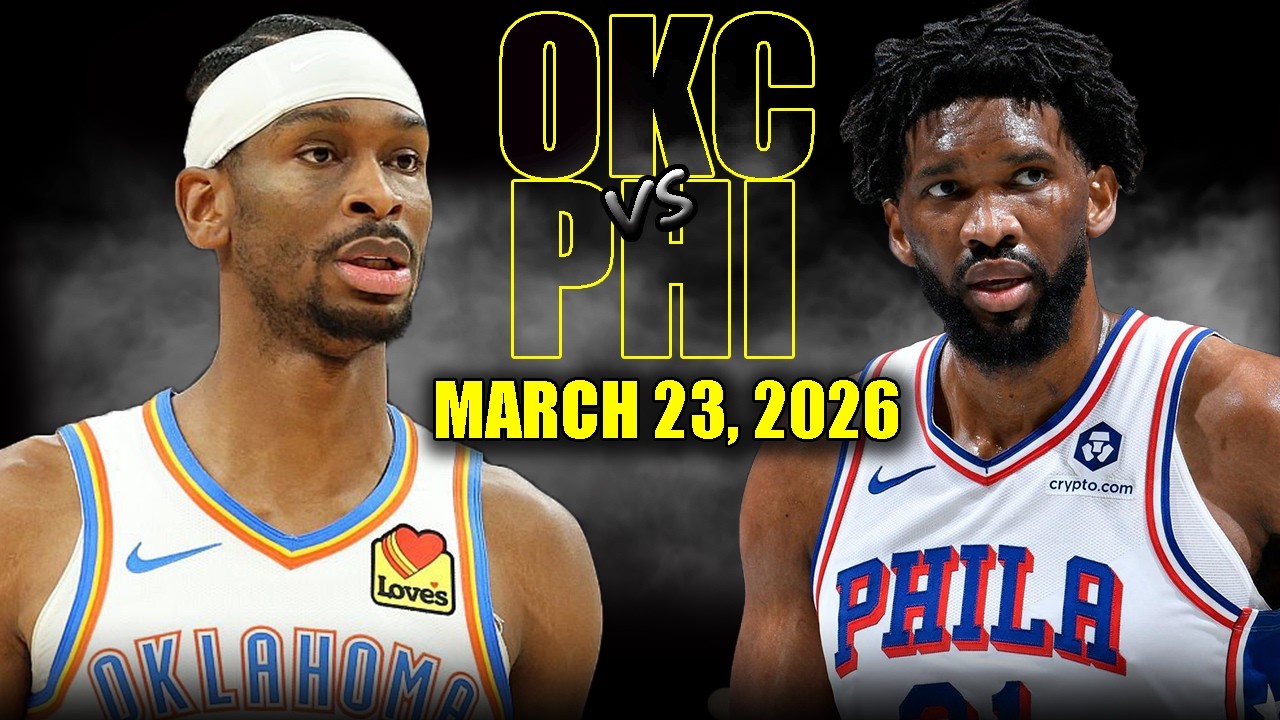 3월24일 오클라호마 필라델피아 NBA 하이라이트