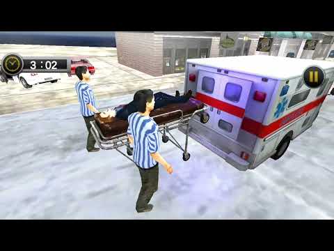 Simulator Ambulance Moves Fast To Save Accident People ~ City Ambulance Rescue 911 ~ Gameplay