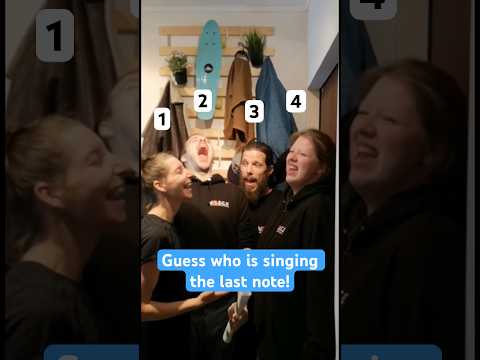 Who is singing the last note? 🤔 #guesswho #bohemianrhapsody #mammamia #singing #vienna #choir