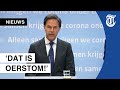 Rutte fel tegen jongeren: 'Blijf weg bij ouderen!'