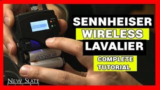 How to Setup Sennheiser G4 Wireless Lavalier - Complete Tutorial