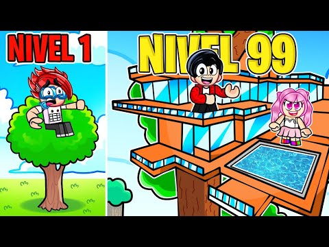Karim now has the most luxurious treehouse and his dad is still poor in Roblox | Karim Plays