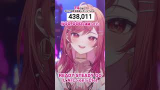 一条莉々華 - 【74日後に3D化の夢を叶えたい?】READY STEADY GO 生歌で歌ってみた【#一条莉々華 #Shorts #hololivedev_is #ReGLOSS】