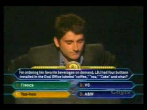 Millionaire dollar question, wrong answer
