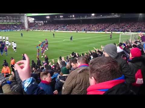 Palace Fans and Crystals Glad all over Selhurst Park