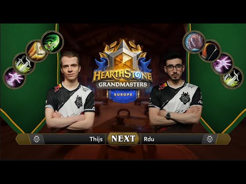 Thijs vs Rdu | 2021 Hearthstone Grandmasters Europe | Semifinal | Season 1 | Week 2