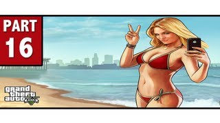 Grand Theft Auto 5 Walkthrough Part 16 - NAKED CELL PHONE PICS! | GTA 5 Walkthrough