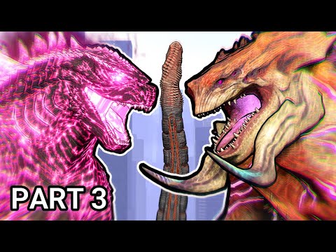 Mega Kaiju vs Evolved Godzilla | Animation (Part 3)