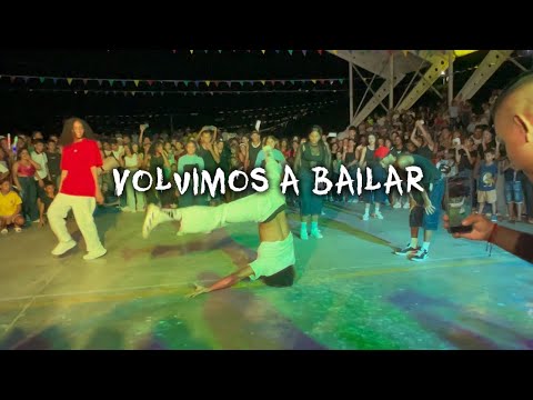 Volvimos a bailar breaking en Curumani César 