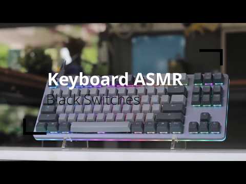 ASMR Mechanical KEYBOARD ⌨️Typing Sounds Black Switches 💤NO TALKING for SLEEP