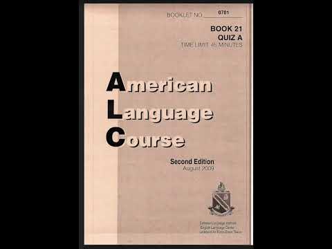 ALC BOOK 21  Quiz A with answers