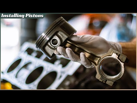 Installing LS3 Connecting Rods and Forged Pistons