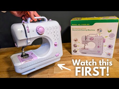 Mini Multifunctional Household Sewing Machine FHSM-505 , Operation GUIDE & All Features