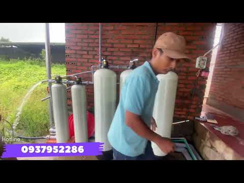 Lắp Đặt Hệ Thống Lọc Nước Giếng Khoan Cho Trang Trại Điện Mặt Trời Tại Gia Lai