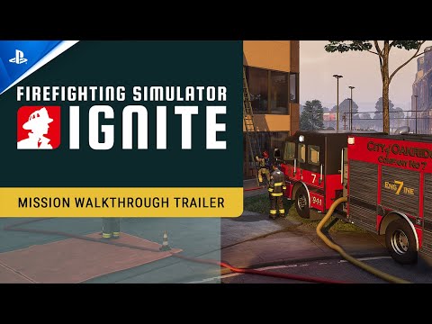 Firefighting Simulator: Ignite - Mission Walkthrough Trailer | PS5 Games