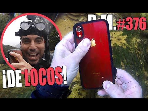 ¡ENCONTRÉ DOS! perdidos en el FONDO DEL RÍO - Detección Metálica 376