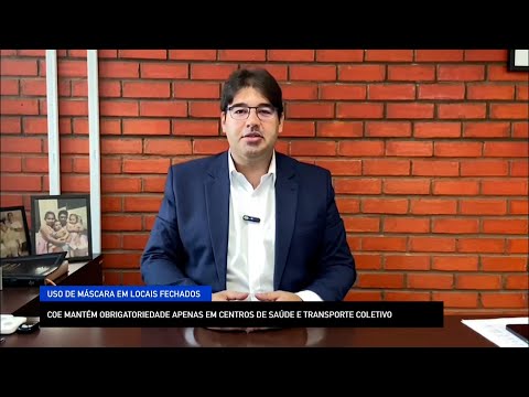 COE mantém obrigatoriedade de máscaras em Centros de Saúde e Transporte Coletivo 23 08 2022