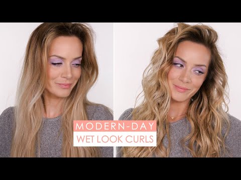 Modern-Day Wet Look Curls Hair Tutorial | Shonagh Scott