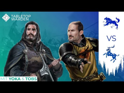 Eis gegen Feuer - Starks (Eddard) vs Baratheon (Stannis) - ASOIAF TMG Battle Report 23 [Deutsch]