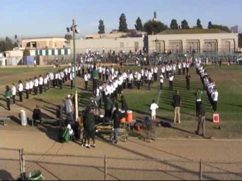 Hamilton High School Marching Band Halftime Show 11-14-08
