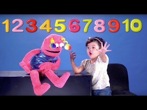 Mari Belajar Mengira 1 -  10   -   Kapluk & Kawan-kawan  [ Tetamu Istimewa Adik Rania Humairah ]