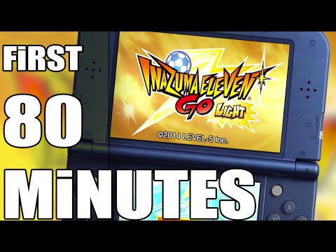 3DS - Inazuma Eleven GO: Light - First 80 Minutes