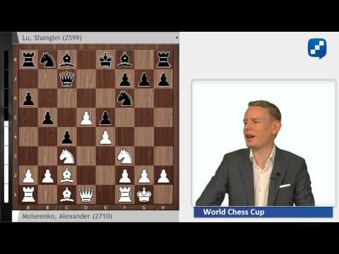 Moiseenko - Lu Shanglei: The game of the day in the Chess World Cup