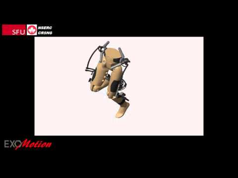 Robotic lower-limb exoskeleton: demo video