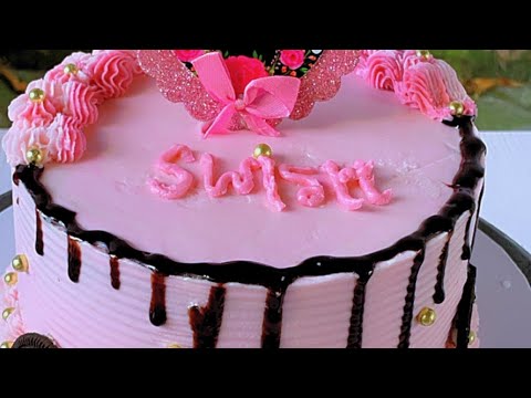 Smooth video of how I make my birthday cake #youtubevideo #birthdaycake