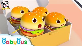 Learn Numbers with Hamburgers | Ice Cream, Learn Colors | Nursery Rhymes | Baby Songs | BabyBus