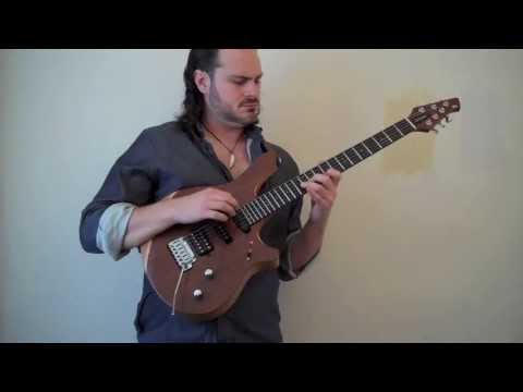 **Raw file** Alex Hutchings - Rockin' out with his NEW Signature AH6 Guitar.