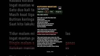 Download lagu LIRIK LAGU KUTUKAN MANTAN #liriklagu #music #trending #shorts mp3