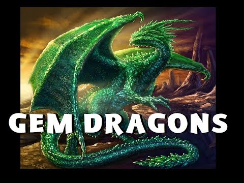 Dungeons and Dragons Lore: Gem Dragons