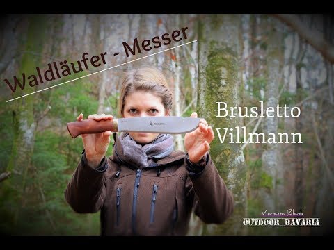 Waldläufer Messer-Brusletto Villmann - Outdoor Bavaria - Vanessa Blank Bushcraft & Survival