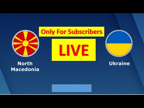 🔴 NORTH MACEDONIA - UKRAINE. LIVE HD. EURO 2024 QUALIFICATION. GROUP C. (Only For Subscribers)