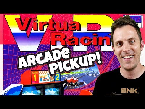Sega Virtua Racing Arcade Pickup:  The Before