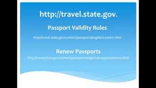 Passport Expiration Dates