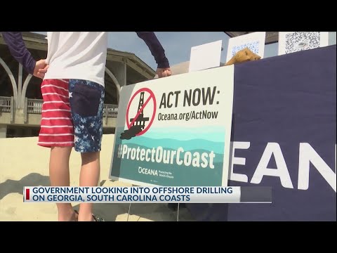 Federal government discussing offshore drilling off on South Carolina, Georgia coast