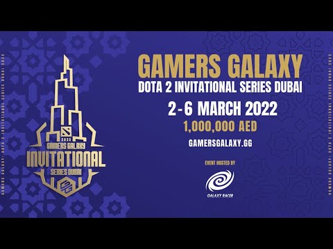 [ENG] VOD B I GAMERS GALAXY: Dota2 Invitational Series Dubai 2022 I DAY 1