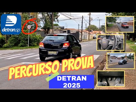 NEW PRACTICAL CAR EXAM ROUTE IN CAMPINAS - SP | CHANGES 2025