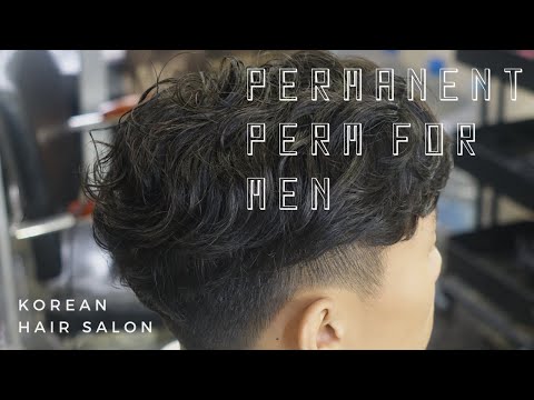 Wavy Perm Men