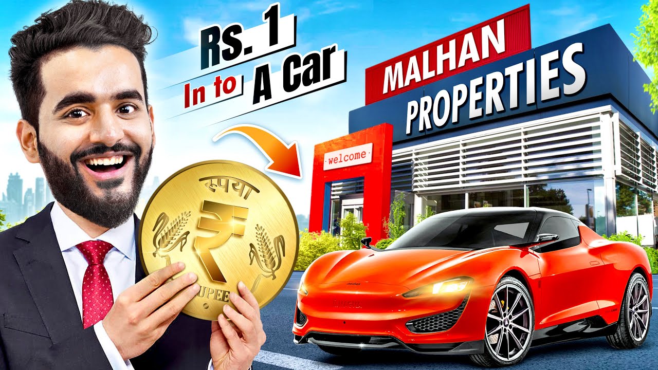 I became a Property Dealer to turn Rs.1 into a Car 😍