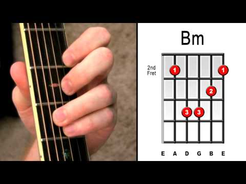How To Master Bm Bar Chord - 3 Easy Steps - Beginners Electric Acoustic Guitar Lessons