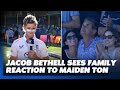 Oh He S Crying 🥹 Jacob Bethell S Wholesome Reaction To Dad S Celebrations Day Four Wrap