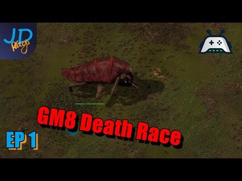 Factorio GM8.app event The Deathrace EP1