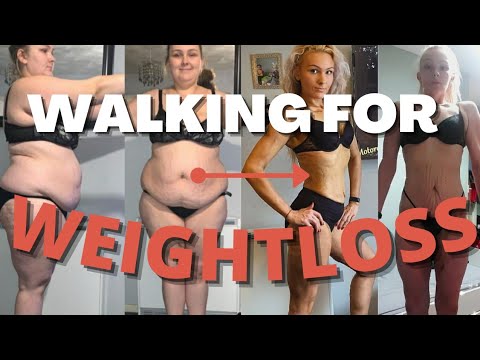 Lose Weight With WALKING! | How many steps a day to lose weight? | Walking for Weightloss
