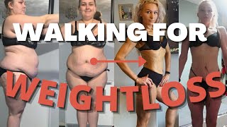 Lose Weight With WALKING!  How many steps a day to