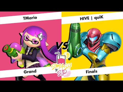 Smash'n'Sip Refill #49 - Grand Finals - TMario (Inkling) vs. HIVE | quiK (Samus)