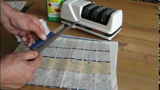 Mit dem Graef CC 120 Messerschleifen / Schärfen und ein paar Tipps