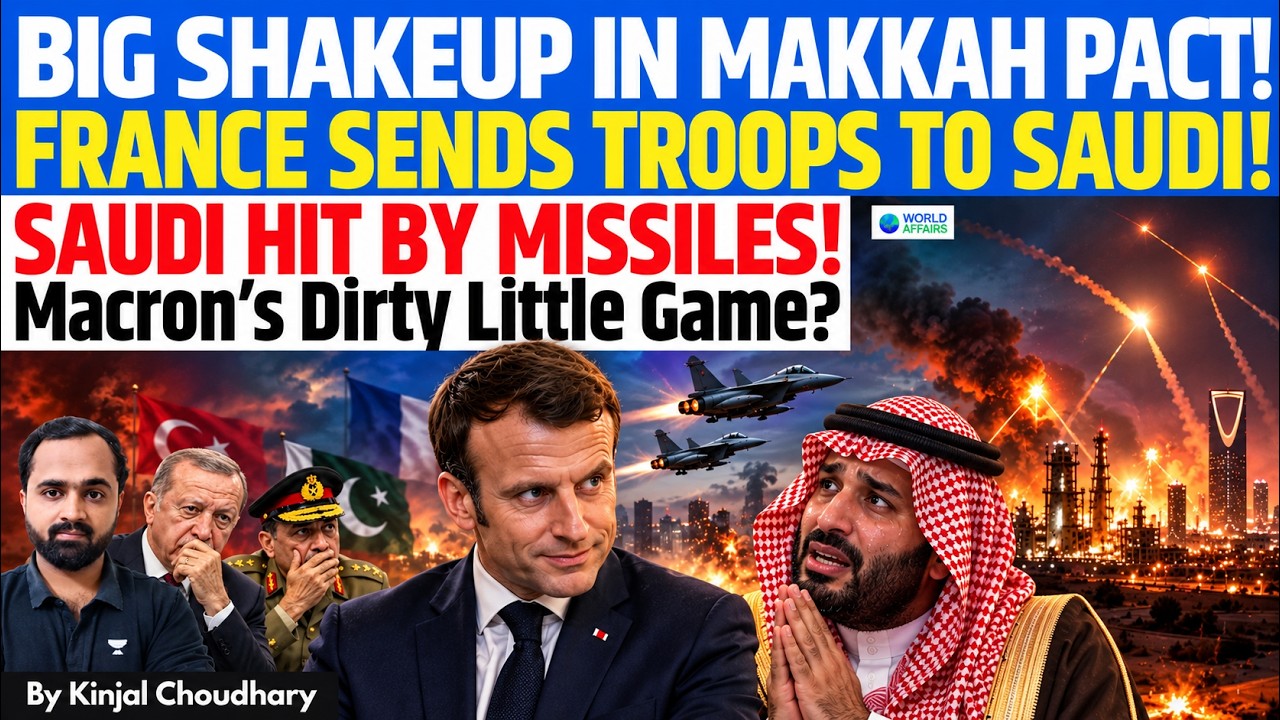 PAKISTAN SENDS SONGS, FRANCE SENDS TROOPS | Mecca Pact Exposed, 6 Missiles Target Saudi Oil | Kinjal